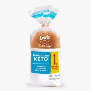 Lewis Bake Shop Sourdough Keto Burger Buns