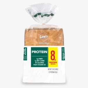 Lewis Bake Shop 12 pack Protein Dinner Rolls