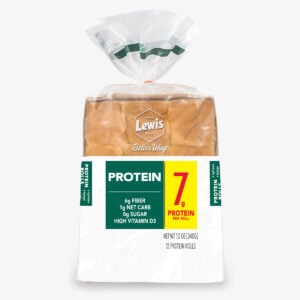 Lewis Bake Shop 12 pack Protein Dinner Rolls